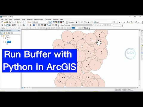 Python In Arcgis Using Python To Create Buffer In Arcgis