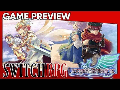 SwitchRPG Previews - Legend of the Tetrarchs - Nintendo Switch Gameplay