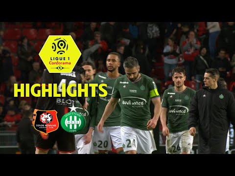 Stade Rennais FC - AS Saint-Etienne (1-1) - Highlights - (SRFC - ASSE) / 2017-18