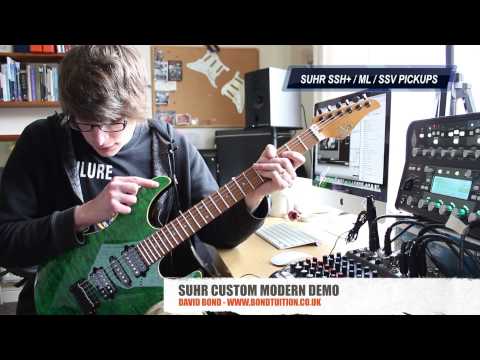 Suhr Custom Modern Full Demo - David Bond