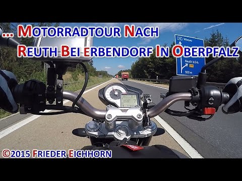 Motorradtour nach Reuth bei Erbendorf in der Opberpfalz...