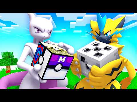 Throwing LUCKY BLOCK DICE To Get GOD POKEMON!