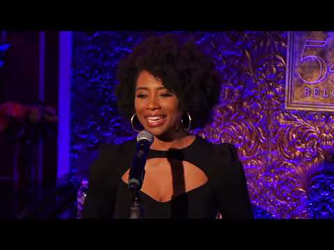 Adrianna Hicks sings "I'm Here" from The Color Purple at 54 Below