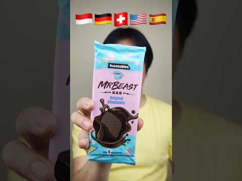 EATING CHOCOLATE FROM VARIOUS COUNTRIES #asmr #mukbang