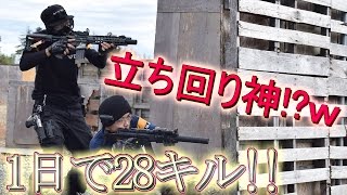 【初心者サバゲー】　 ブラキャ実況　無双したわｗ　1日で28キル!!　定例会　sister