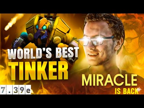 MIRACLE- TINKER 50K NET WORTH DOMINATION! [Dota 2 7.39e]