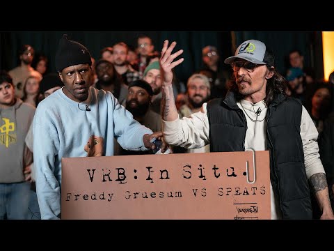Freddy Gruesum vs Speats | VRB In Situ #rapbattle