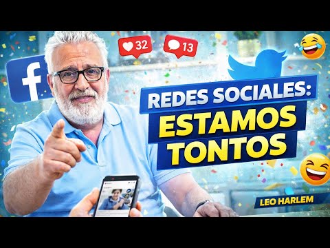 Redes sociales: estamos tontos#leo harlem monólogo#leo harlem redes sociales#monólogo español