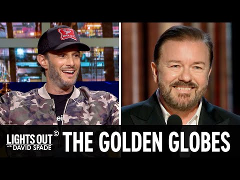 The Golden Globes Left Us with Questions (feat. @JoshWolfComedy) - Lights Out with David Spade