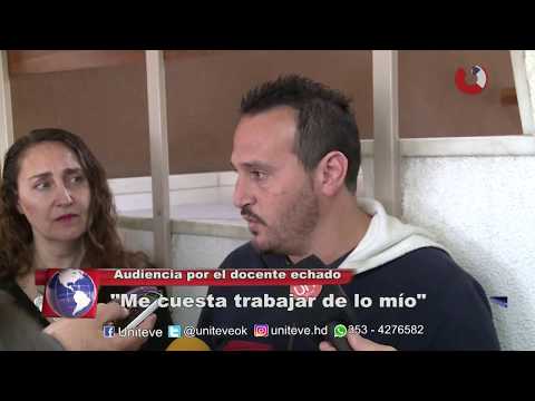 Audiencia en Tribunales por el docente despedido