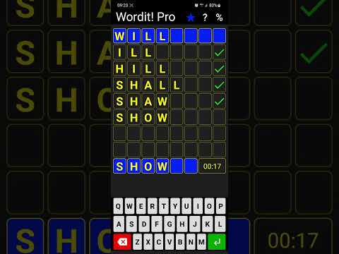 Wordit! Pro - unique word game