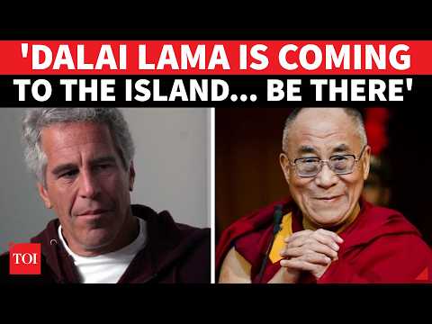 'He's Coming To Island': Dalai Lama In Epstein Files; Tibetan Spiritual Leader Breaks His Silence