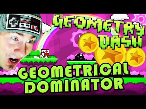 Geometry Dash 2.0 ~ Geometrical Dominator ALL 3 Coins COMPLETE