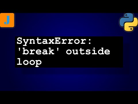 Break Outside Loop