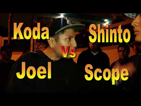 Shinto vs Joel vs Koda vs Scope - Audicion Vandal Soporte Alterno