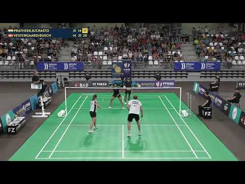 Match Point - Pratheek / Crasto vs Vestergaard / Busch - XD, Final - Nantes Int. 2023