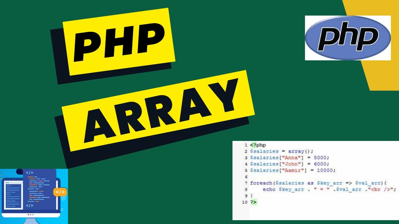 How to use #php Array | PHP Associative Array | #phpprogramming
