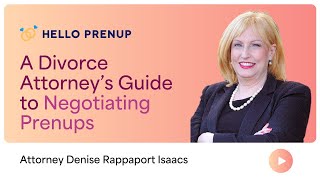 A Divorce Attorney’s Guide to Prenups | Negotiating, Stay-at