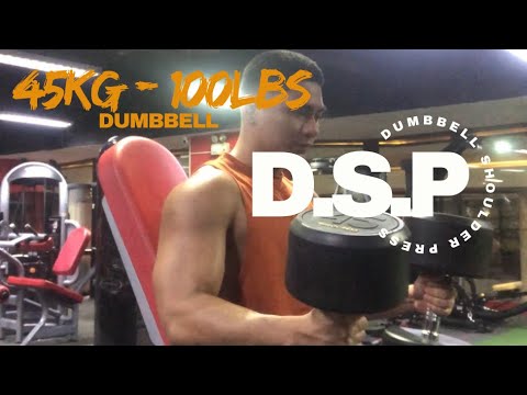 45kg - 100lbs Shoulder Press