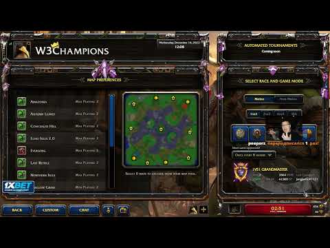 Happy's stream 14th December 2022 Battle.net - w3champions Часть 1