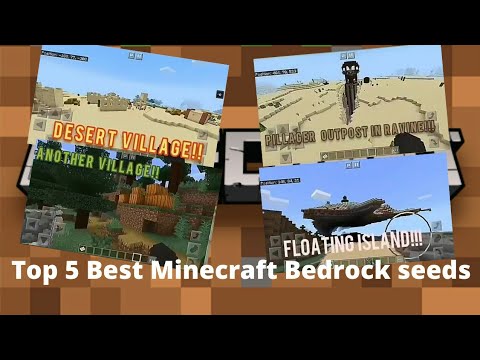 Top 5 best seeds for Minecraft Bedrock Edition(MCPE/Xbox/PS4/Windows 10)