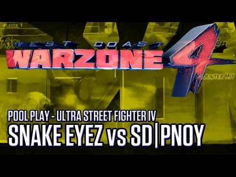 Snake Eyez (@Snake_Eyez_) vs. SD.Pnoy - Pools Play - West Coast Warzone 4 - USF4