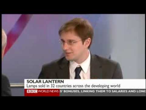 BBC News Interviews d.light President Ned Tozun