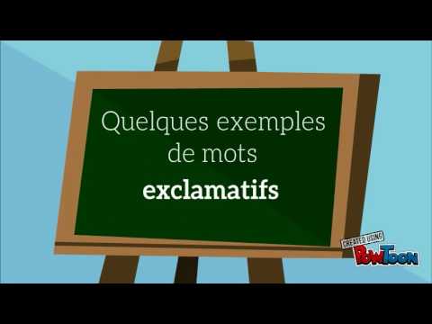La phrase exclamative