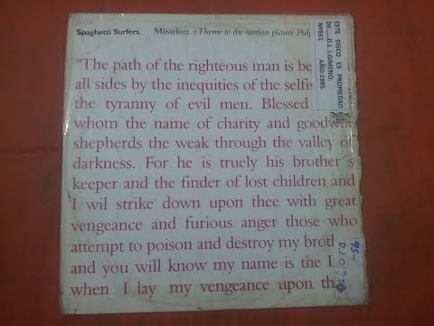 SPAGHETTI SURFERS.(MISIRLOU.(CLUB MIX.)(12''.)(1995.)