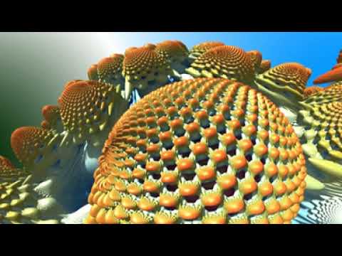 Mandelbulber fractal  fly through 360 for Quest and VR