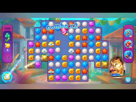 Fishdom 2022, no Boosters,   9986  level  -  прохождение без бустеров,   9986  уровень.