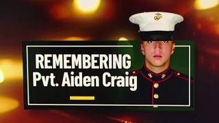 Marine recruit Aiden Craig honored by North Texas community after training death