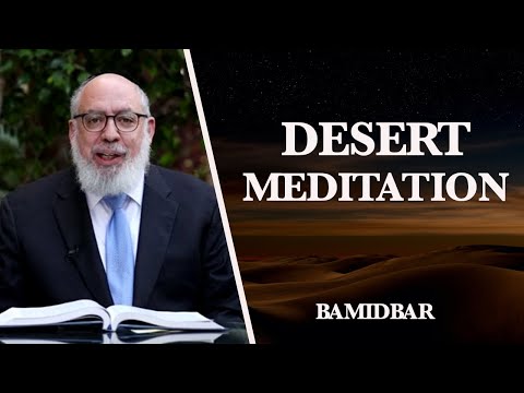 Desert Meditation | Rabbi Yaacov Haber | Parashat Bamidbar 5780