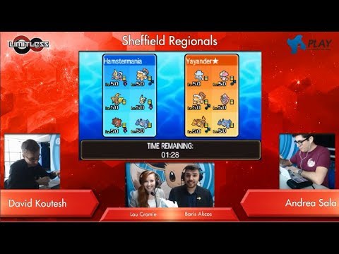 Pokémon VGC 2018 Sheffield Regional Round 2 - David Koutesh vs Andrea Sala