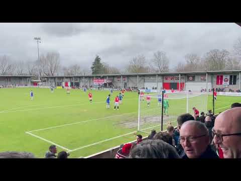 FC United of Manchester versus Stalybridge Celtic: “Dirty Old Town” rendition
