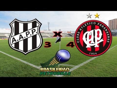 Ponte Preta 3 x 4 Atlético Paranaense - 4º Rodada - Campeonato Brasileiro 2013
