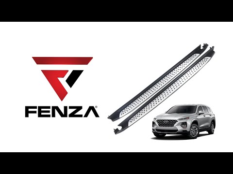 Running Boards Installation for 2019+ Hyundai Santa Fe - Nerf Bars Tutorial