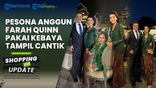 Jadi Tamu Undangan di Acara Ultah Puteri Keraton Solo, Pesona Farah Quinn Pakai Kebaya Jadi Sorotan