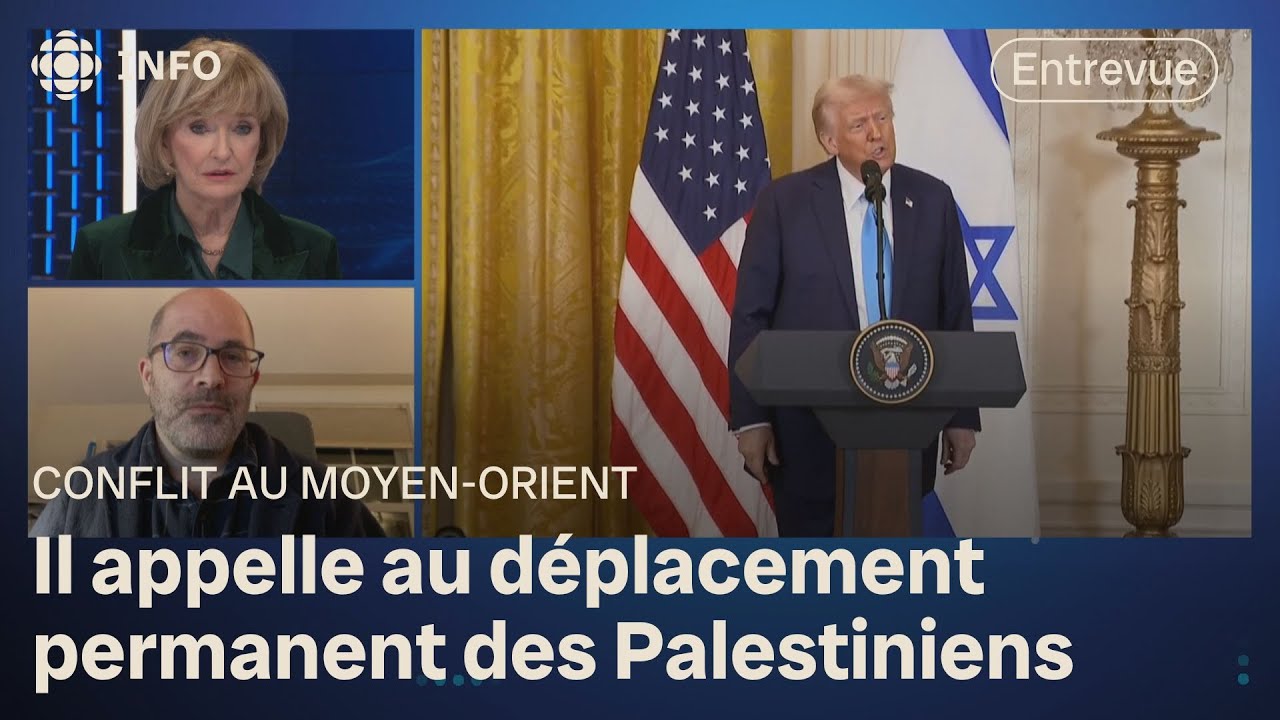 Donald Trump veut prendre le contrôle de la bande de Gaza