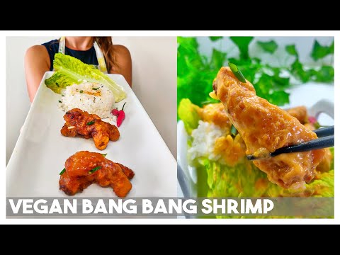 Vegan Bang Bang Shrimp/Plant Based Shrimp with Konnyaku