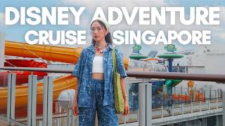 Disney Adventure Cruise Singapore | Inaugural Sailing, Ship Tour & Tips for Families | Camille Co