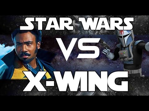 Star Wars X-wing 2.0 Battle Report Young Lando vs Fenn Rau