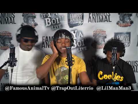 Nashville Rappers BG & Man Man Stops by Drops Hot Freestyle on Famous Animal Tv