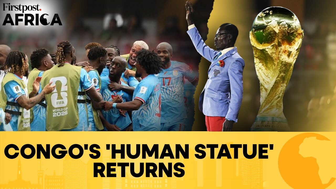 DR Congo's Lumumba Super Fan Arrives at FIFA World Cup After Delays | Firstpost Africa | N18G