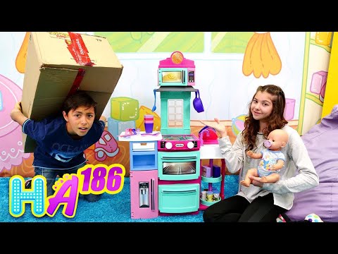 Hayal Ailesi. Polen ile dekore etme videosu.Eğlenceli video