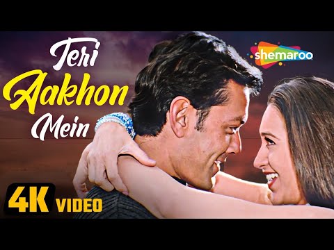 तेरी आँखों में मुझे प्यार नज़र आता है | Teri Aakhon Mein | Aashiq  | Udit Narayan | Alka Yagnik