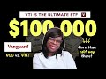 Why I Picked VTI Over VOO To Reach My 100k Investment Goal