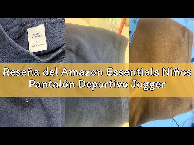 Vídeo relacionado con Amazon Essentials Disney | Marvel | Star Wars Pantalones Jogger de Forro Polar con Bolsillo con Cremallera (Previamente Spotted Zebra) Niño, Stitch Beach, 2 años