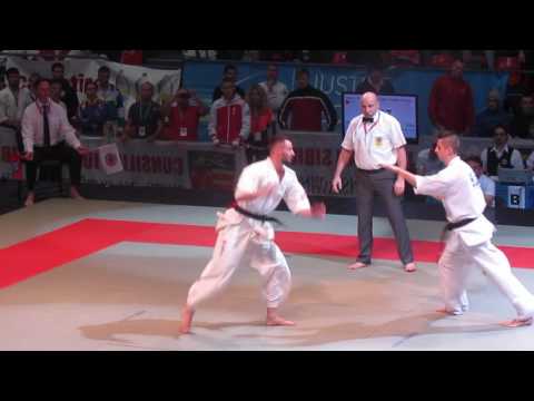 IFK 5th World Tournament Karate knockdown - Catalin Mocanu VS Nicolae Trincanu