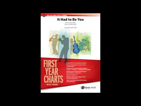 It Had to Be You, arr. Mike Lewis – Score & Sound